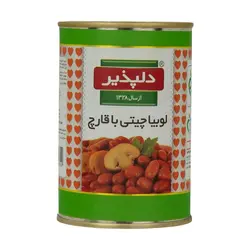 لوبیا با قارچ دلپذیر 420 گرم