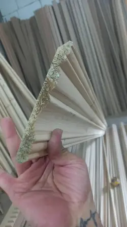 ابزار تاج چوبی در ارتفاع ۱۴ سانت به طول ۳ متر