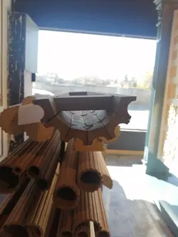 ستون ام دی اف چوبینجا D110 ارتفاع ۲ متر