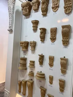 پایه ستون چوبی کد B301