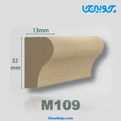 زوار ابزار ام دی اف 3 سانت کد M109