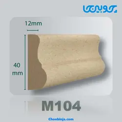 زوار ام دی اف 4 سانت کد M104