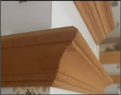 تاج ساده کابینت از جنس ام دی اف 8 سانتی T108-2