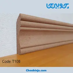 تاج ساده کابینت از جنس ام دی اف 8 سانتی T108-2