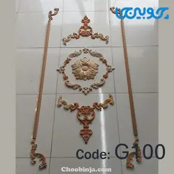 قاب بندی پیش ساخته دیوار پلی اورتان و چوبی G100