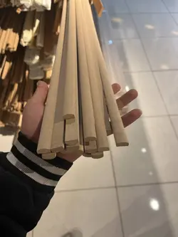 زوار قاب هلالی 1/5 و 2 سانت کد 615 و 620 از جنس چوب و ام دی اف