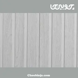 دیوارپوش ترمووال طرح سفید 20 سانت کد 2061 از جنس پی وی سی با مغزی سفید