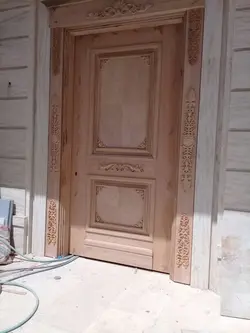 درب آپارتمان تمام چوب ملچ کد D112