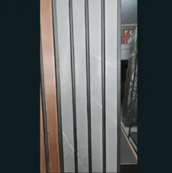 دیوارپوش ترمووال پی وی سی طرح سنگ طوسی چام 20 سانت کد AT12