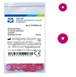 دیسک پرداخت پرسلن TORVM(زرشکی)