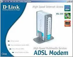 مودم دست دوم دی لینک مدل 200 d-link dsl-200