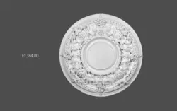 گچبری دور لوستر (پلی یورتان) کد R003