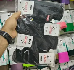 جوراب مچی زنانه رینگی شیشه ای مچ لمه تک مشکی دیان (۱۲جفتی)
