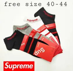 جوراب مچی مردانه طرح سوپریم رنگ تیره پاکالا (۱۲جفت)