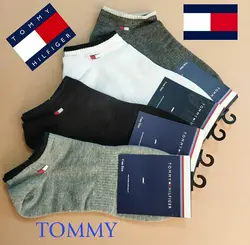 جوراب مچی مردانه تک سلفون پنبه طرح ریز (12جفتی)