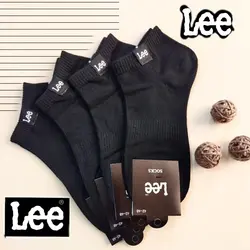 جوراب مردانه مچی مارک دوخت تک مشکی خارجی (10جفتی)