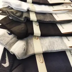 جوراب مچی مردانه طرح ریز الوان کاوین (12جفتی)