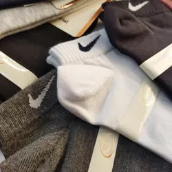 جوراب مچی مردانه طرح ریز الوان کاوین (12جفتی)