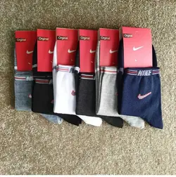 جوراب اسپرت نیم ساق ساده طرح ریز مارک محمدی (12جفتی)