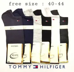 جوراب زیرقوزکی مردانه طرح ریز کاوین (۱۲جفت)