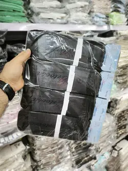 جوراب مچی زنانه شیشه ای تم رنگی طرح اردک‌جور شایسته (۱۰جفتی)
