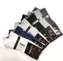 جوراب مچی مردانه طرح نایک الوان مارک گارمین(۱۲جفت)