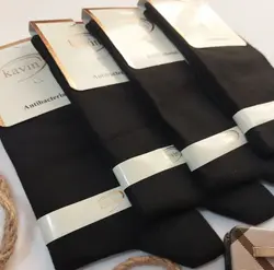 جوراب مردانه کلاسیک مشکی ساده کاوین (12جفت)