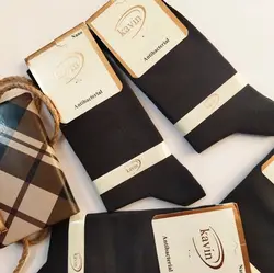 جوراب مردانه کلاسیک مشکی ساده کاوین (12جفت)