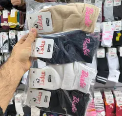 جوراب مردانه نیم ساق برجسته طرح آووئدی مارک فشن خارجی (۱۰جفت)