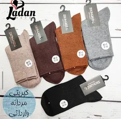 جوراب مردانه ساقدار کبریتی ضخیم خارجی 3402 (۱۰جفتی)