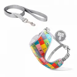 قلاده سگ کتفی پددار و گربه نیناپت مدل VIP همراه با لید سایز صفر