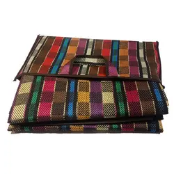 زیرانداز جاجیم 10 نفره 190*270 کیف دار لمینت 70 گرم چاریسه حصیرجاجیم