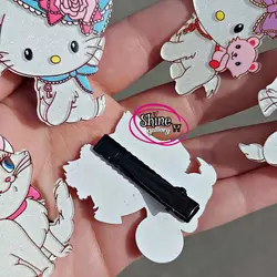 گیره مو سرامیکی طرح کیتی