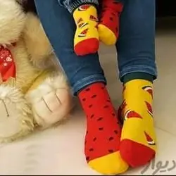 جوراب ساق بلند هندوانه