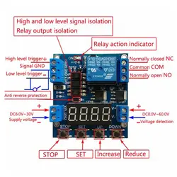 ماژول تایمر و کنترل ولتاژ مدل MultiFunction