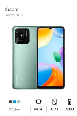 Xiaomi Redmi 10C - 128/4