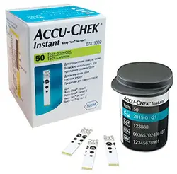 نوار تست قند خون اکیو چک اینستنت 50 عددی