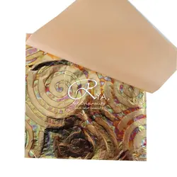 ورق طلا طرح دار