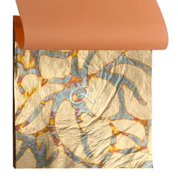 ورق طلا طرح دار