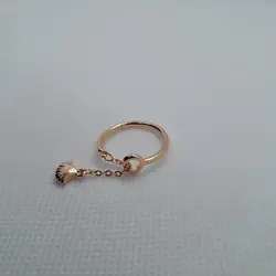 انگشتر درام طرح آویز صدف