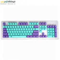 مجموعه کلید کیبورد مکانیکال (کیکپ) طرح دو رنگ PBT Dual Color Keycap for Mechanical Keyboards در رنگ بندی های مختلف