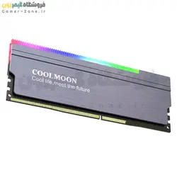 هیتسینک و خنک کننده رم کامپیوتر کول مون مدل Coolmoon CR-D134S ARGB RAM Heatsink Radiator