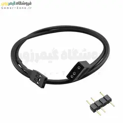 کابل تبدیل VDG به ARGB 3-Pin نورپردازی مادربورد گیگابایت LICHIFIT VDG to ARGB 3-Pin Conversion Cable for GIGABYTE Motherboards