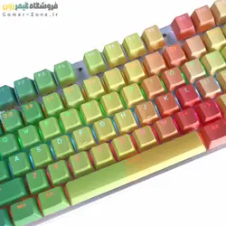 مجموعه کلید کیبوردهای مکانیکال (کیکپ) Rainbow II PBT DoubleShot Keycaps (تحویل 20 تا 35 روز کاری)