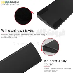 استراحتگاه چرمی مچ دست مناسب کیبورد و لپ تاپ AJAZZ Keyboard Leather Wrist Rest / Palm Rest