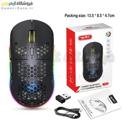 موس گیمینگ بیسیم حرفه ای HXSJ T90 Wireless Optical Gaming Mouse