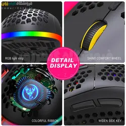 موس گیمینگ بیسیم حرفه ای HXSJ T90 Wireless Optical Gaming Mouse