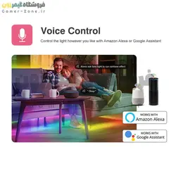 کیت کامل ریسه نورپردازی RGBIC هوشمند وای فای/بلوتوث RGBIC Smart LED Strip Lights