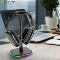 استند و پایه نگهدارنده هدست گیمینگ RGB Headset Stand with RGB Base