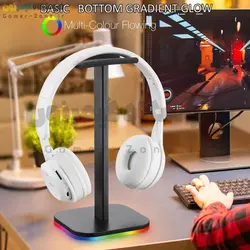 استند و پایه نگهدارنده هدست گیمینگ RGB Headset Stand with RGB Base